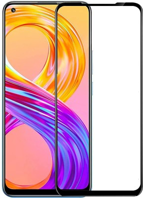 RAGRO Edge To Edge Tempered Glass for Oppo A76(Pack of 1)