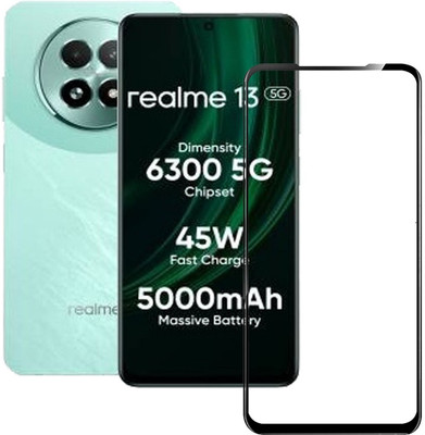 Flipkart SmartBuy Edge To Edge Tempered Glass for Realme 13 5G(Pack of 1)