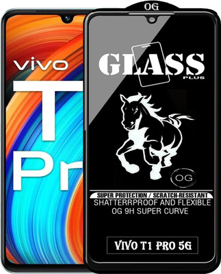 PFOAM Edge To Edge Tempered Glass for VIVO T1 PRO 5G(Pack of 1)