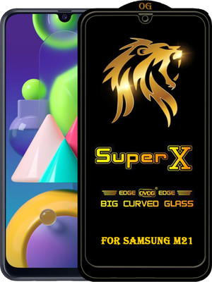 PFOAM Edge To Edge Tempered Glass for SAMSUNG GALAXY M21(Pack of 1)