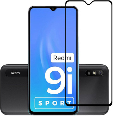 EITANSHA CREATION Edge To Edge Tempered Glass for Xiaomi Redmi 9i Sport, Redmi 9i Sport(Pack of 1)
