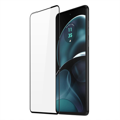 COVERLINE Edge To Edge Tempered Glass for Motorola G14 5G Full Coverage Edge To Edge Screen Protector Tempered Glass(Pack of 1)