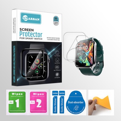 20SKY Impossible Screen Guard for Fire-Boltt Tornado Bluetooth Calling Smartwatch Smartwatch(Pack of 2)