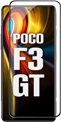 OneTech Edge To Edge Tempered Glass for Poco F3 GT Screen Protector(Pack of 1)