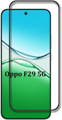 NKCASE Edge To Edge Tempered Glass for Oppo F29 5G(Pack of 1)