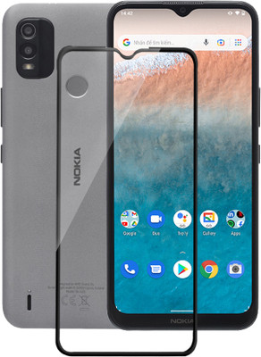 Flipkart SmartBuy Edge To Edge Tempered Glass for Nokia C21 Plus(Pack of 1)