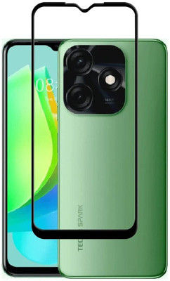 Bodoma Edge To Edge Tempered Glass for Tecno Spark 10C(Pack of 3)