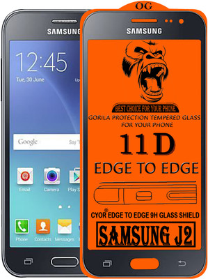 CYOR Edge To Edge Tempered Glass for Samsung Galaxy J2(Pack of 1)