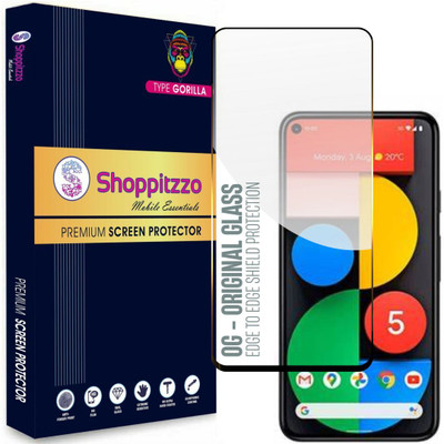 Shoppitzzo Edge To Edge Tempered Glass for Google Pixel 5 (6.0 Inches)(Pack of 1)