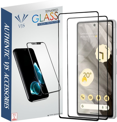 VJS Edge To Edge Tempered Glass for Google Pixel 7(Pack of 2)