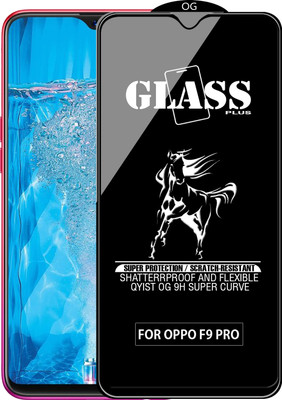 Qyist Edge To Edge Tempered Glass for OPPO F9 Pro(Pack of 1)