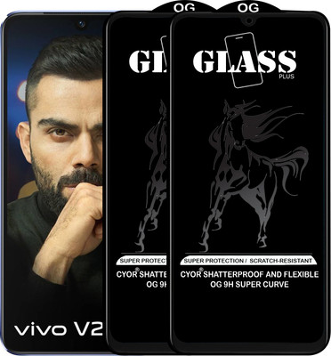 CYOR Edge To Edge Tempered Glass for VIVO V21 5G(Pack of 2)