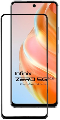 ROYALBASE Edge To Edge Tempered Glass for Infinix Zero 5G 2023 TURBO,Infinix Zero 5G 2023(Pack of 1)