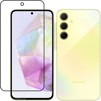 LIKEDESIGN Edge To Edge Tempered Glass for SAMSUNG Galaxy M35 5G(Pack of 1)