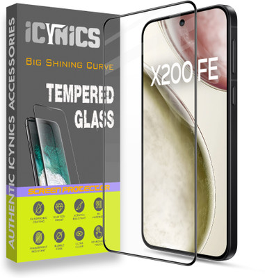 ICYNICS Edge To Edge Tempered Glass for Vivo X200 FE, Anti-Fingerprint, Waterproof, Oil-resistant, Bubble-Free, Anti-Static, Scratch Resistant Full Coverage with Wooden box to ensure safety(Pack of 1) ICYNICS Edge To Edge Tempered Glass for Vivo X200 FE, Anti-Fingerprint, Waterproof, Oil-resistant, Bubble-Free, Anti-Static, Scratch Resistant Full Coverage with Wooden box to ensure safety(Pack of 1)