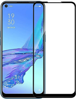 royal eshop 15 Edge To Edge Tempered Glass for OPPO A53(Pack of 1)