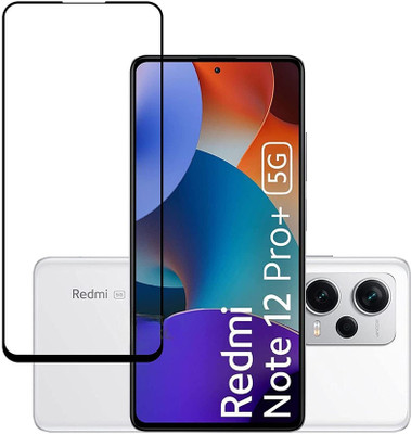 EITANSHA CREATION Edge To Edge Tempered Glass for Redmi Note 12 Pro Plus 5G(Pack of 1)