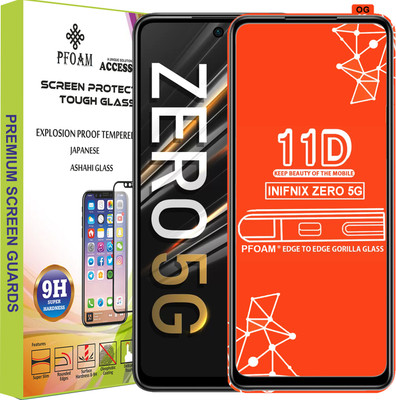 PFOAM Edge To Edge Tempered Glass for INFINIX ZERO 5G(Pack of 1)