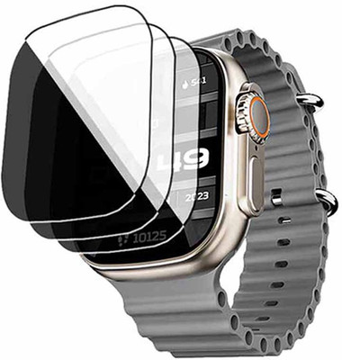 daffin Edge To Edge Tempered Glass for boAt Wave Elevate Pro(Pack of 3)