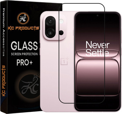 KC PRODUCTS Edge To Edge Tempered Glass for OnePlus 13s 5G, with Easy Self Installation Kit(Pack of 1)