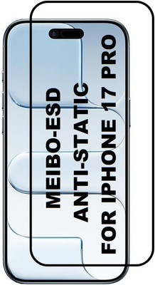 MEIBO ESD Edge To Edge Tempered Glass for IPHONE 17 PRO(Pack of 1)