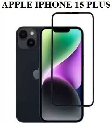HQ Protection Edge To Edge Tempered Glass for Iphone 15 Plus 2023 5g(Pack of 1)