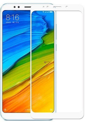 MoreFit Edge To Edge Tempered Glass for Mi Redmi Note 5(Pack of 1)
