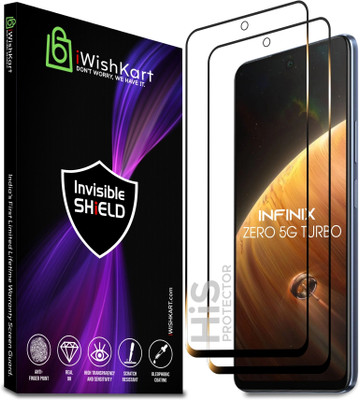 iWishKart Edge To Edge Tempered Glass for Infinix Zero 2023 Turbo, Infinix Zero 2023 Turbo 5G(Pack of 2)
