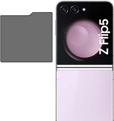 Dainty TECH Edge To Edge Tempered Glass for Samsung Galaxy Z Flip5(Pack of 1)