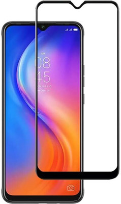 VAKIBO Edge To Edge Tempered Glass for Tecno SPARK 6 GO(Pack of 1)