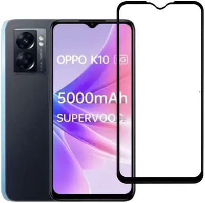 HIE POWER Edge To Edge Tempered Glass for OPPO K10 5G (Gorilla-Glass-11D)(Pack of 1)