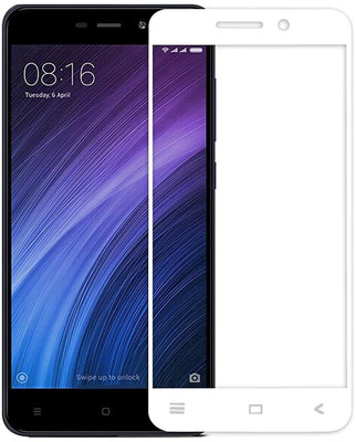 Tamrat Edge To Edge Tempered Glass for Easy Install Full Screen Coverage Tempered Glass Screen Guard Protector 11D for Redmi Mi 3S WHITE(Pack of 1)