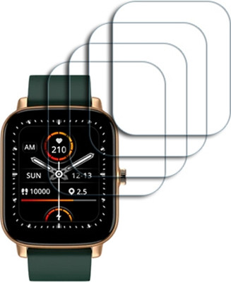 ARBAN Edge To Edge Tempered Glass for NOISE ColorFit Vivid Call 1.69 INCH SMARTWATCH SCREEN GUARD(Pack of 4)