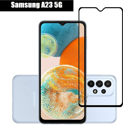 O2MG Edge To Edge Tempered Glass for SAMSUNG Galaxy A23 5G, SAMSUNG A23 5G(Pack of 1)