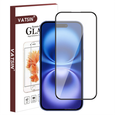 Vatsin Edge To Edge Tempered Glass for Apple iPhone 17 Pro Max(Pack of 1)