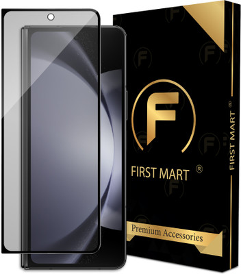 FIRST MART Edge To Edge Tempered Glass for Samsung Galaxy Z Fold 5 5G, Samsung Z Fold5, Matte Finish Glass(Pack of 1)