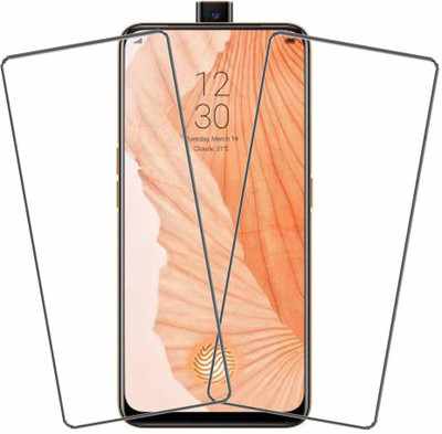 STP FEEL Edge To Edge Tempered Glass for Realme X(Pack of 2)