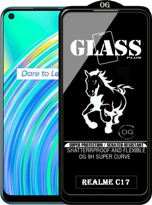 Rofix star Edge To Edge Tempered Glass for REALME C17(Pack of 1)