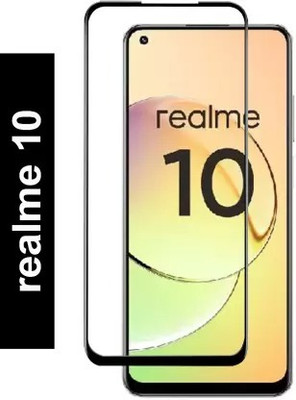 BRENZZ Edge To Edge Tempered Glass for Realme 10(Pack of 1)