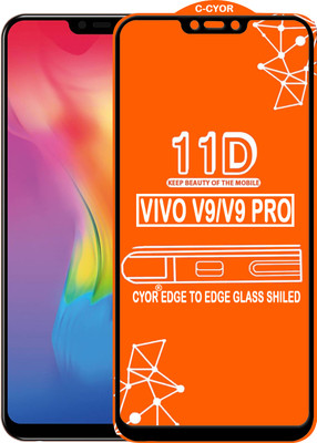 CYOR Edge To Edge Tempered Glass for VIVO V9 PRO(Pack of 1)