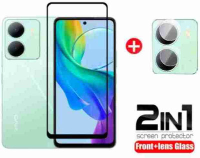 Olonga Edge To Edge Tempered Glass for VIVO Y36(Pack of 1)