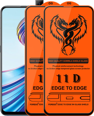 HQ Protection Edge To Edge Tempered Glass for Vivo V15(Pack of 2)