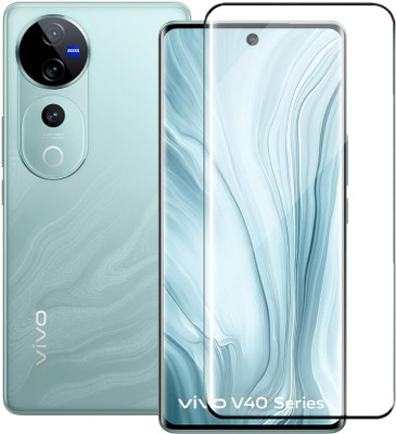 Gorilla Cases Edge To Edge Tempered Glass for Vivo V40 Pro 5G(Pack of 1)