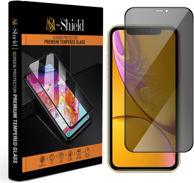 MS-Shield Edge To Edge Tempered Glass for Apple iPhone XR(Pack of 1)