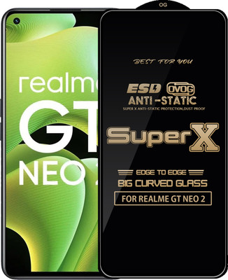 Qyist Edge To Edge Tempered Glass for REALME GT NEO 2(Pack of 1)