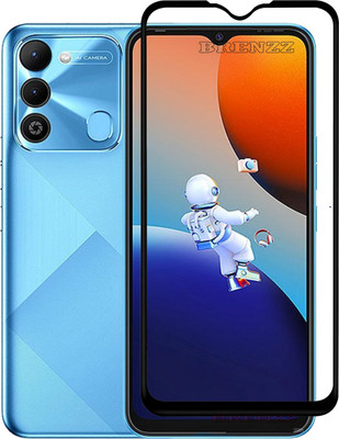BRENZZ Edge To Edge Tempered Glass for Tecno Spark 9(Pack of 1)