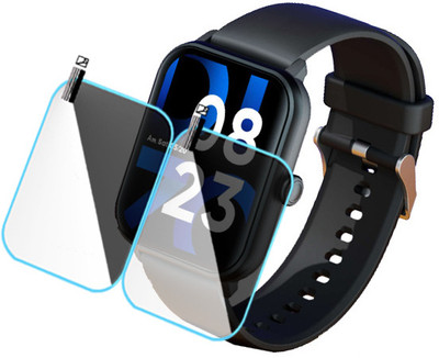 daffin Edge To Edge Tempered Glass for DIZO Watch D2(Pack of 2)