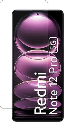 EITANSHA CREATION Edge To Edge Tempered Glass for Redmi Note 12 8(Pack of 1)