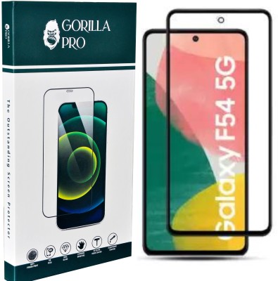 GORILLA PRO Edge To Edge Tempered Glass for Samsung Galaxy F54 ( 5G ), ( Primium Quality G Rhino Glass )(Pack of 1)