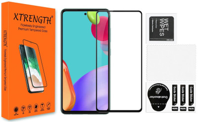 XTRENGTH Edge To Edge Tempered Glass for Motorola G51 5G(Pack of 1)